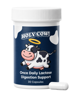 Holy Cow! Once-Daily Lactose Intolerance Pill