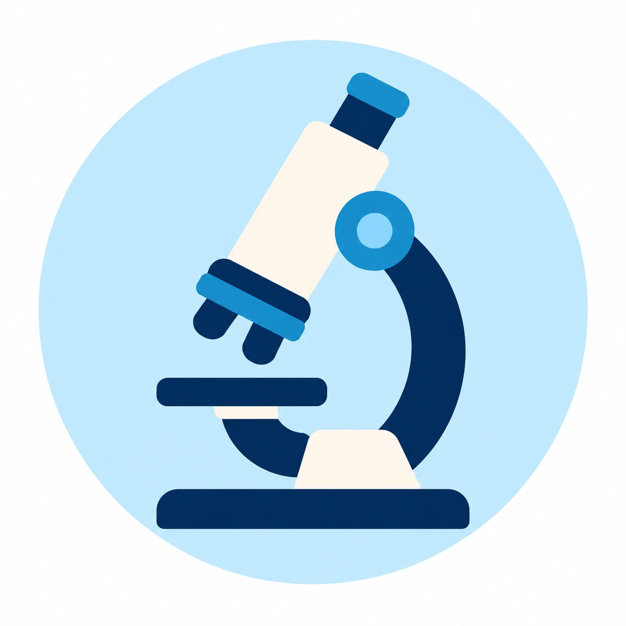 Illustrated microscope